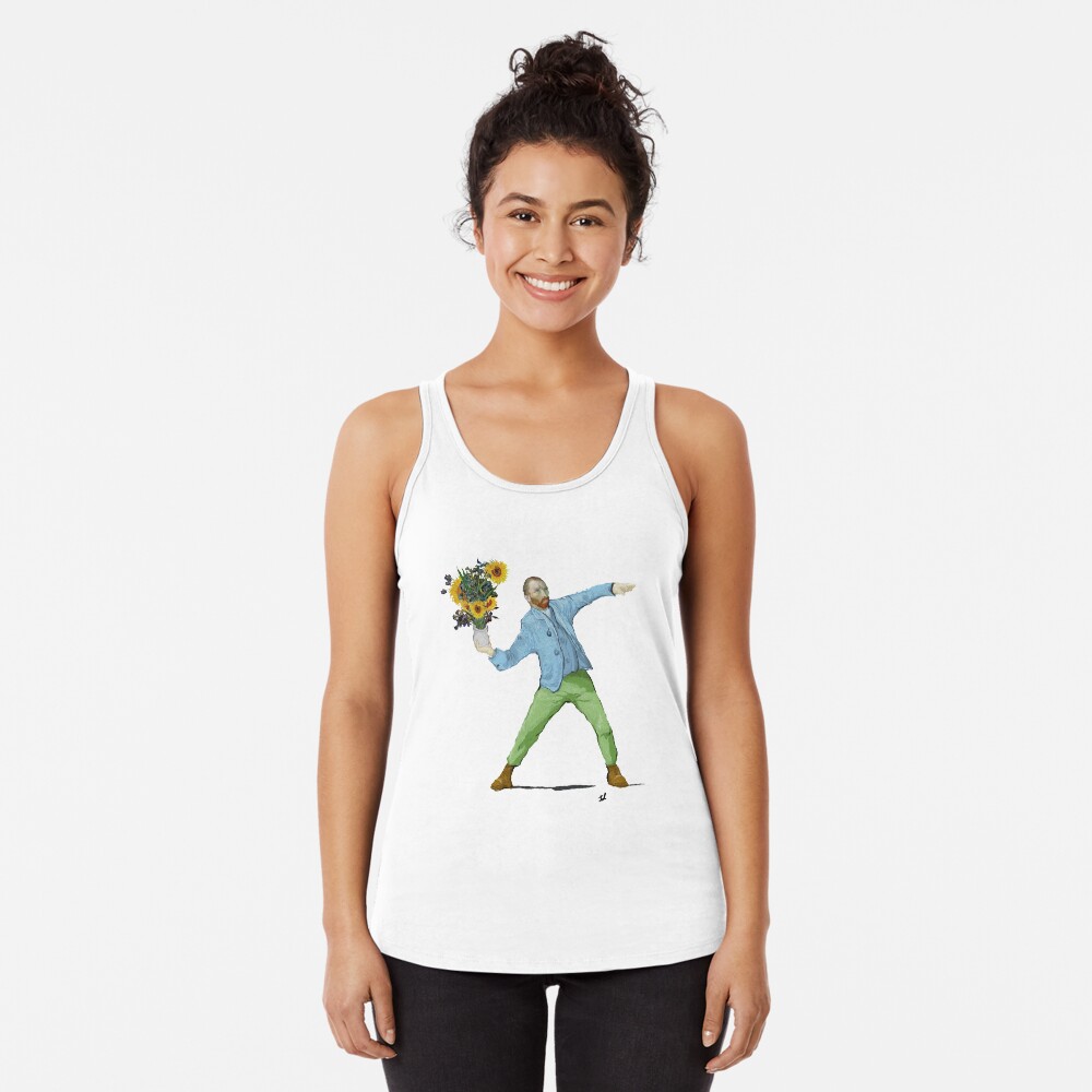 Vista previa del artículo con la obra «Camiseta con espalda nadadora», diseñado y vendido por IT-Anastas.