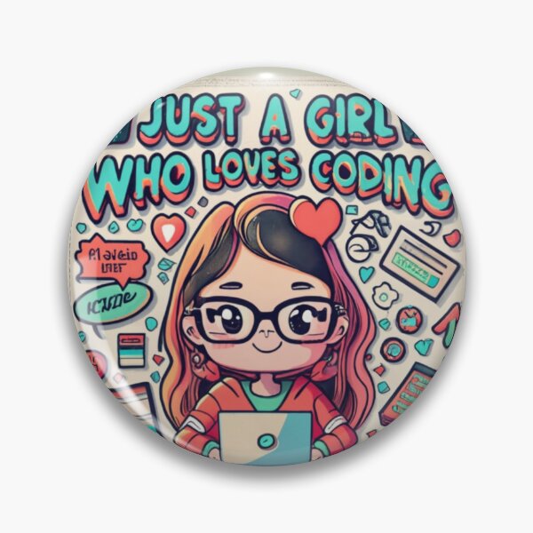 Item preview, Just A Girl Who Loves Coding Geek Coding Women designed and sold by ArtFromBeyond.