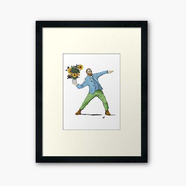 Van Goghsky Framed Art Print