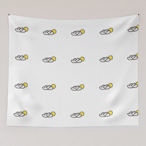 Item preview, cute partly cloudy icon designed and sold by sehrishsunrise.