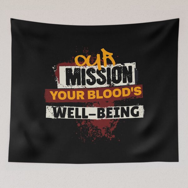 Item preview, Our Mission Your Blood's Well-Being-Phlebotomy gifts designed and sold by HosvPrint .s.