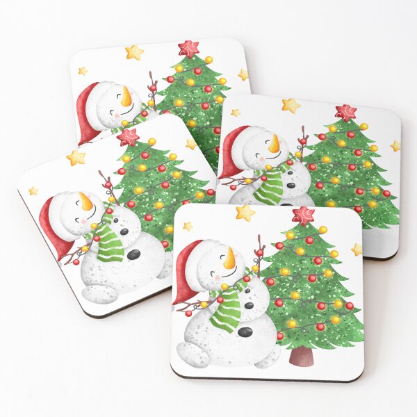 Item preview, Snowman, Christmas tree designed and sold by Brestore.
