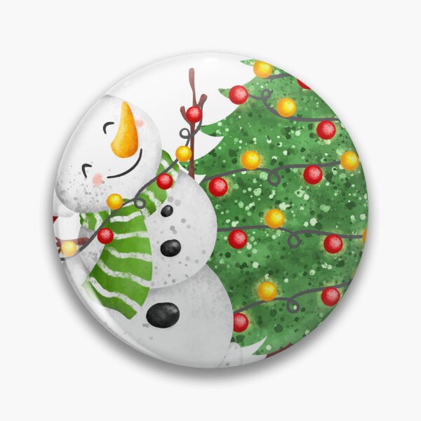 Item preview, Snowman, Christmas tree designed and sold by Brestore.