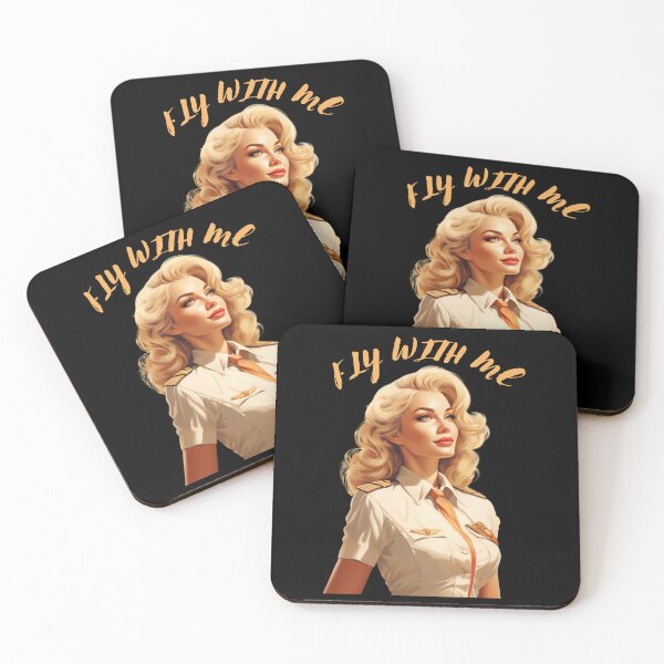 Item preview, Scandinavian Stewardess. Funny Gifts For Fly Lovers designed and sold by MatSatArt.