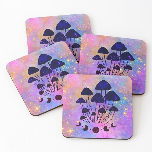Item preview, mushrooms in a rainbow world designed and sold by S. Jess.