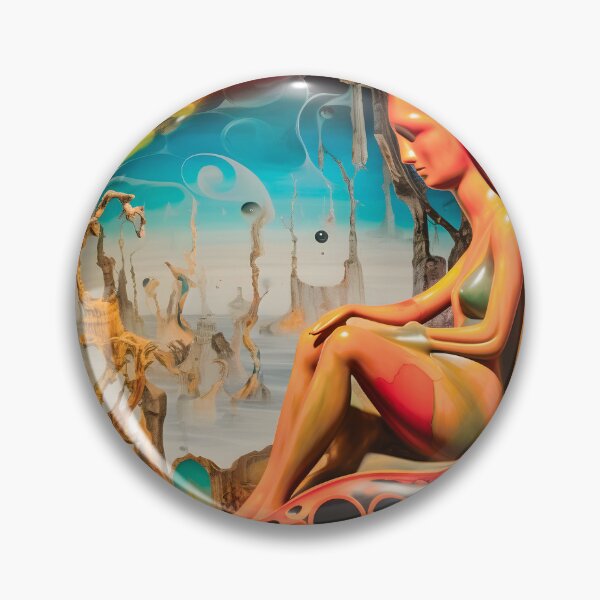 Item preview, Surrealistic Dali Style Artwork -  Digital Art Masterwork After The Hallucinogenic Toreador designed and sold by AlanPhotoArt.