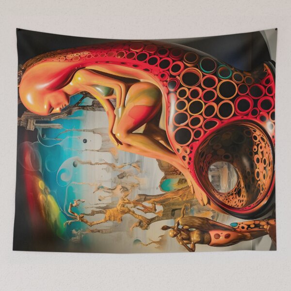 Item preview, Surrealistic Dali Style Artwork -  Digital Art Masterwork After The Hallucinogenic Toreador designed and sold by AlanPhotoArt.