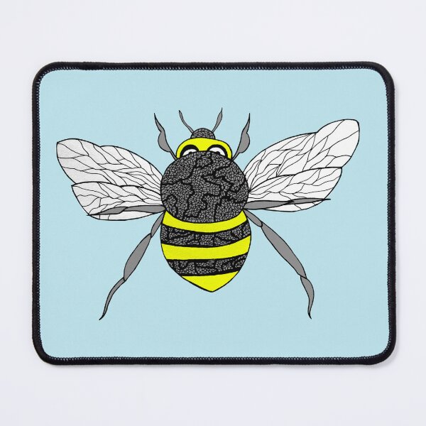 Item preview, Top View Bee Mixed Media designed and sold by Nicole Niehues.