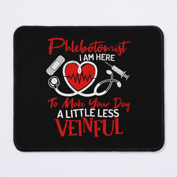 Item preview, Phlebotomist I Am Here To Make Your Day A Little Less Veinful-Phlebotomy gifts Retro Vintage Style  designed and sold by HosvPrint .s.