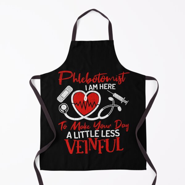 Item preview, Phlebotomist I Am Here To Make Your Day A Little Less Veinful-Phlebotomy gifts Retro Vintage Style  designed and sold by HosvPrint .s.