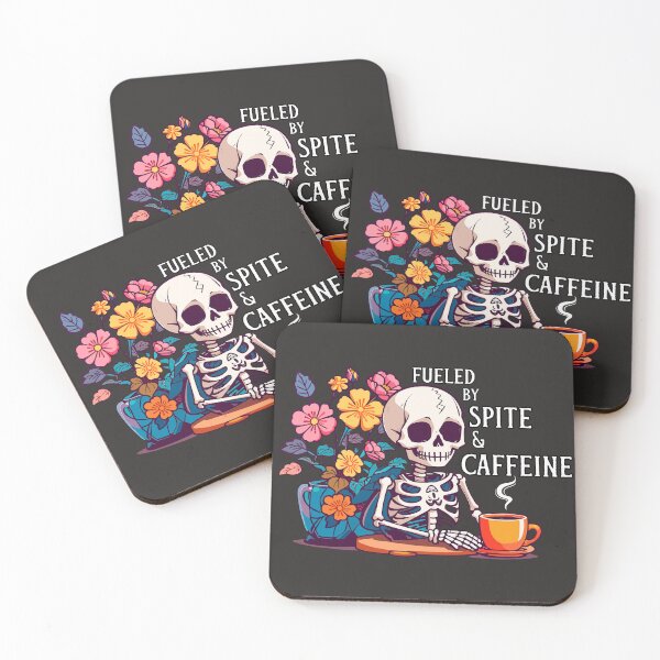 Item preview, Fueled by spite and caffeine designed and sold by GlobalDesigns-.