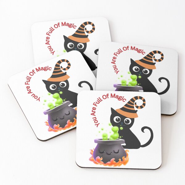 Item preview, Halloween: Kitty With Spell Caldron Your full Of Magic designed and sold by TaraTs.