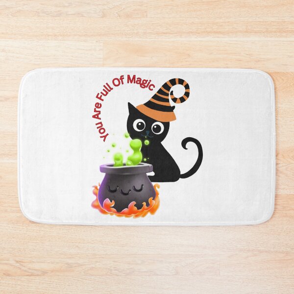 Item preview, Halloween: Kitty With Spell Caldron Your full Of Magic designed and sold by TaraTs.