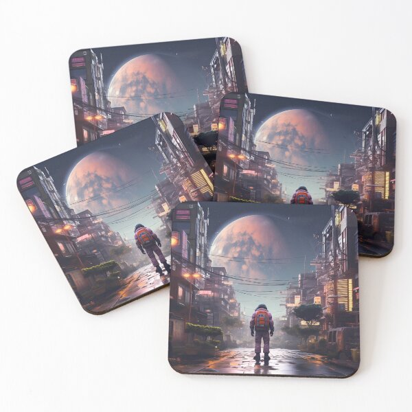 Item preview, Cyperpunk Astronaut designed and sold by TheArtOfLiberty.