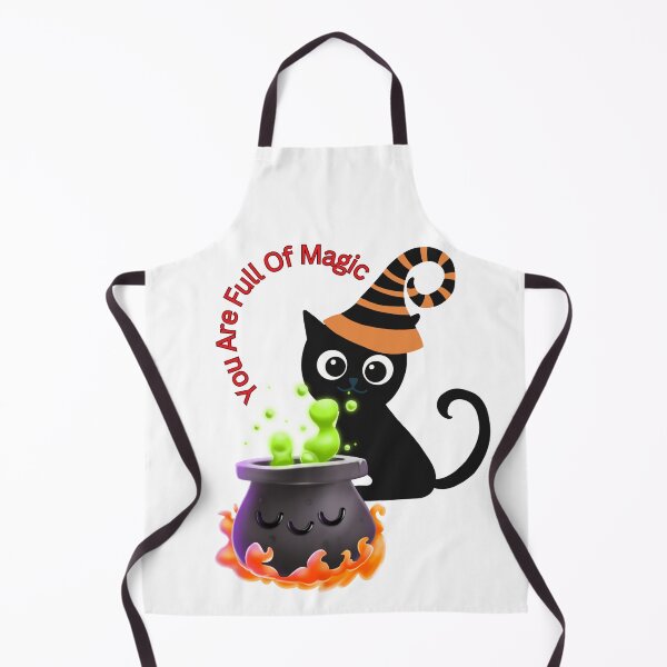 Item preview, Halloween: Kitty With Spell Caldron Your full Of Magic designed and sold by TaraTs.