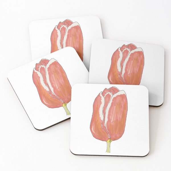 Item preview, Orange and White Tulip designed and sold by Betty Mackey.