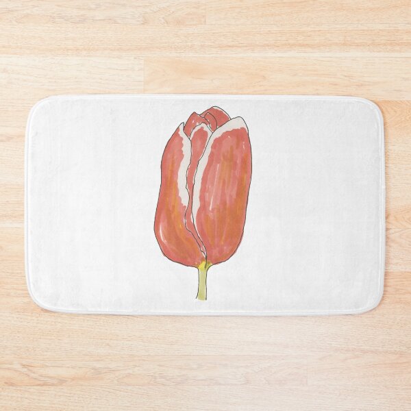 Item preview, Orange and White Tulip designed and sold by Betty Mackey.
