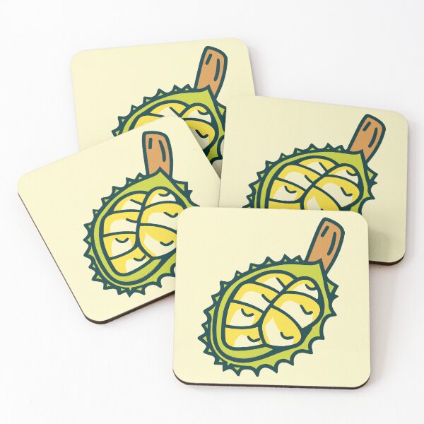 Item preview, Durian Vector Illustration: Slice of Nature designed and sold by EmeraldeaArt.