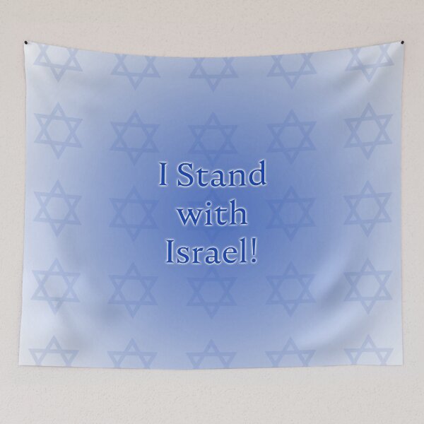 Item preview, I Stand with Israel! designed and sold by designs-by-ann.