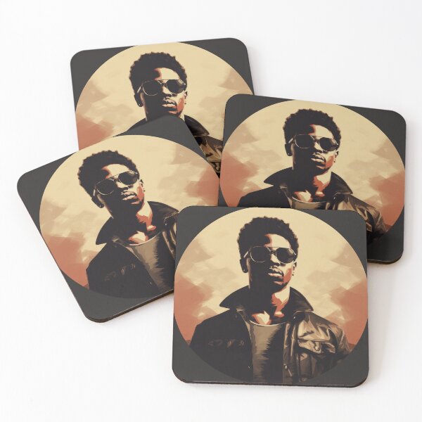 Item preview, Portrait of a cool looking modern black man. Duootne designed and sold by robrad.