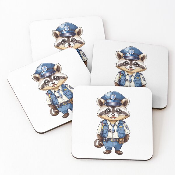 Item preview, Patrol Racoon  designed and sold by LabZoidd.