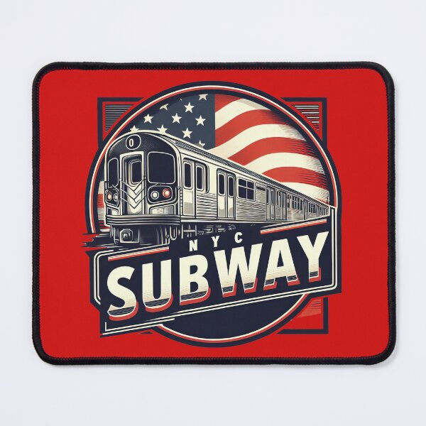 Item preview, New York Subway NYC Subway Train designed and sold by MayaDelaye.