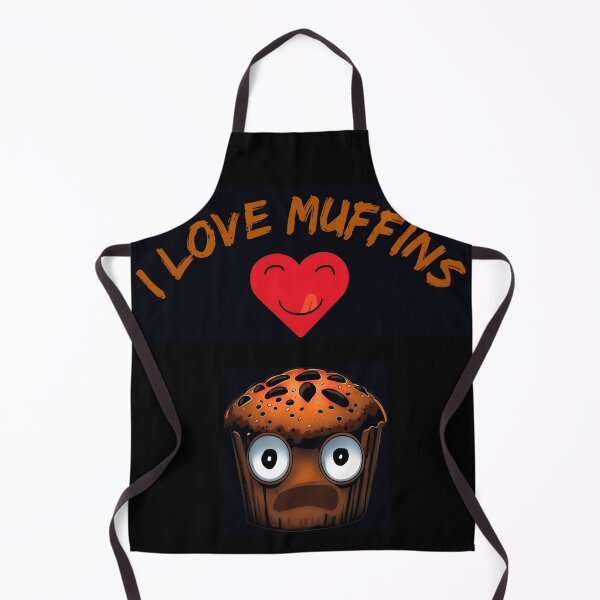 Item preview, I love muffins designed and sold by AJSRPrints.