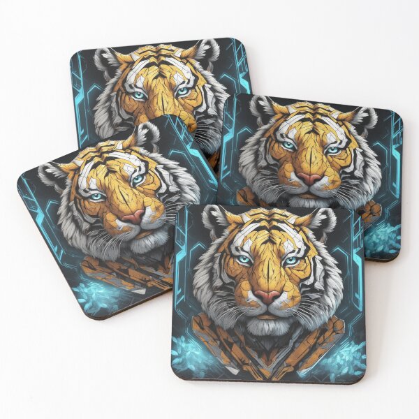 Item preview, robot tiger designed and sold by SketchysDESIGNS.