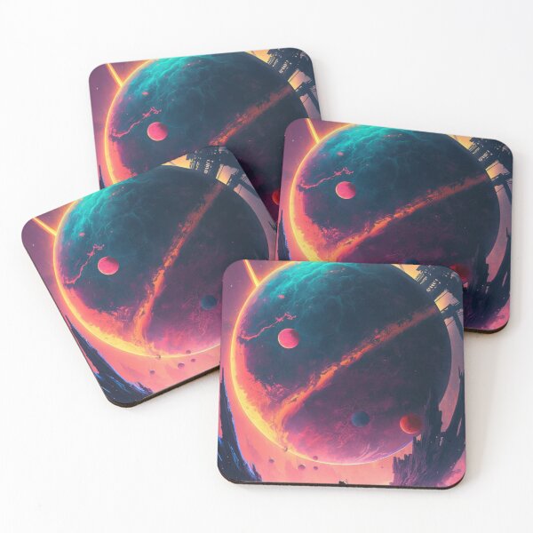 Item preview, Space Astronaut in the Neon Void Galaxy - End of the World designed and sold by artra-shop.