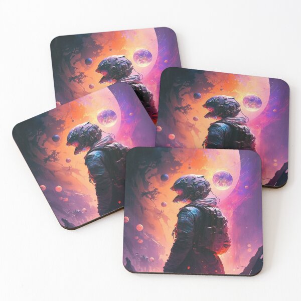 Item preview, Cyberpunk Space Astronaut  designed and sold by artra-shop.
