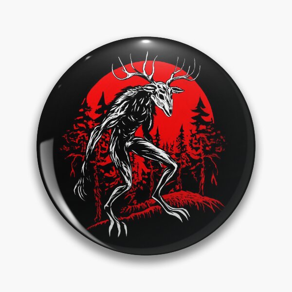 Item preview, Wendigo in the woods designed and sold by SleepingFoxy.