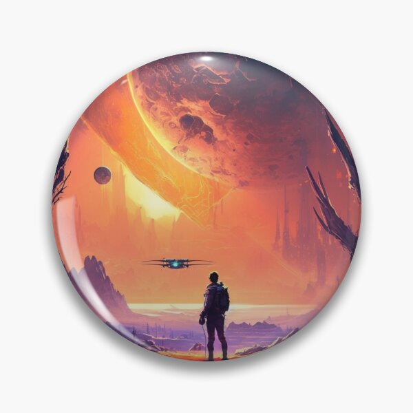 Item preview, Cyberpunk World: Space Astronaut  designed and sold by artra-shop.