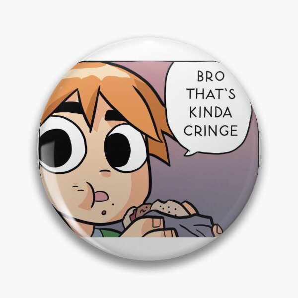 Item preview, Scott Pilgrim Bro That's Kinda Cringe designed and sold by Joshuafmitchell.