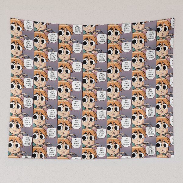 Item preview, Scott Pilgrim Bro That's Kinda Cringe designed and sold by Joshuafmitchell.