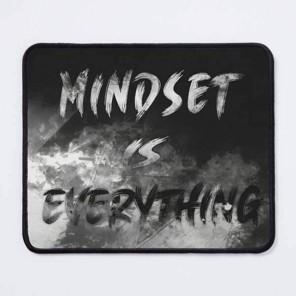 Item preview, Mindset Is Everything Motivational Wall Art Brainy Quotes About Life Encouraging Signs  designed and sold by CanvasInspire.