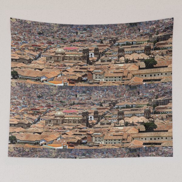 Item preview, Cusco viewed from San Blas designed and sold by MadaruCreations.