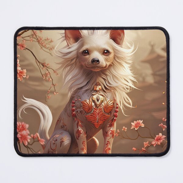 Item preview, New Year Blessing Dog designed and sold by Arthoughts.