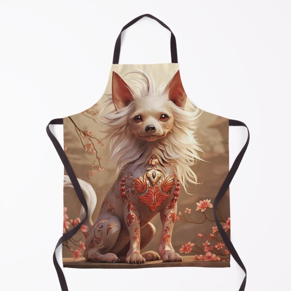 Item preview, New Year Blessing Dog designed and sold by Arthoughts.