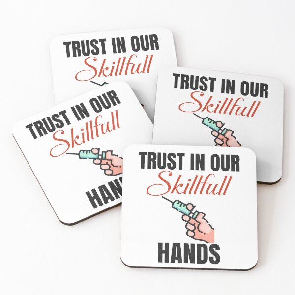 Item preview, Trust In Our Skillful Hands-Phlebotomy gifts  designed and sold by HosvPrint .s.