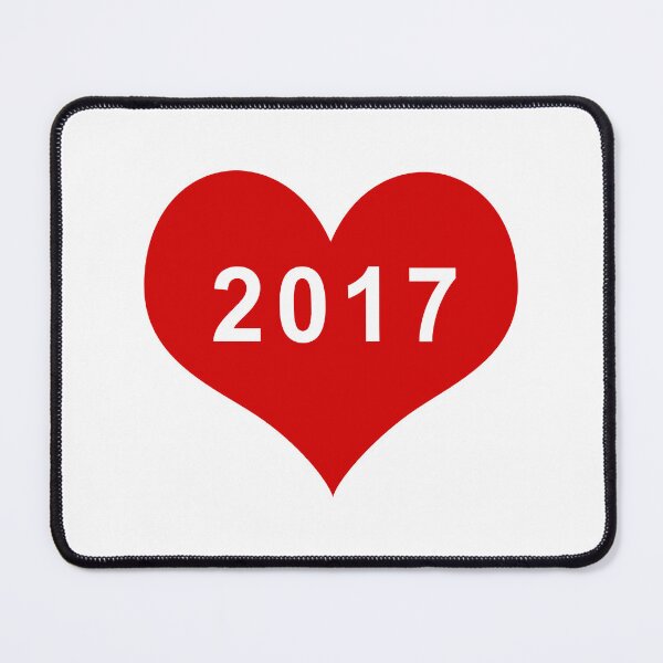 Item preview, 2017 Red Love Heart designed and sold by usernamenaijan.