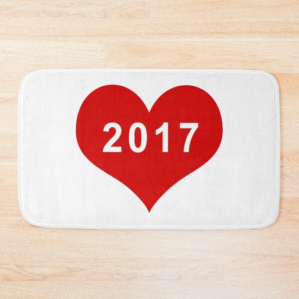 Item preview, 2017 Red Love Heart designed and sold by usernamenaijan.