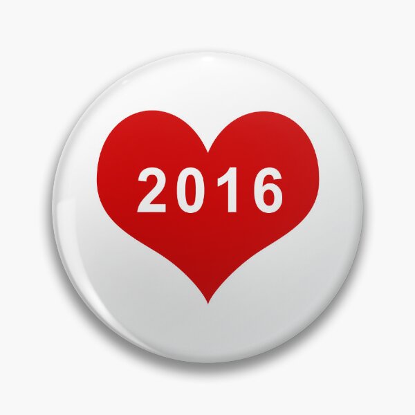 Item preview, 2016 Red Love Heart designed and sold by usernamenaijan.