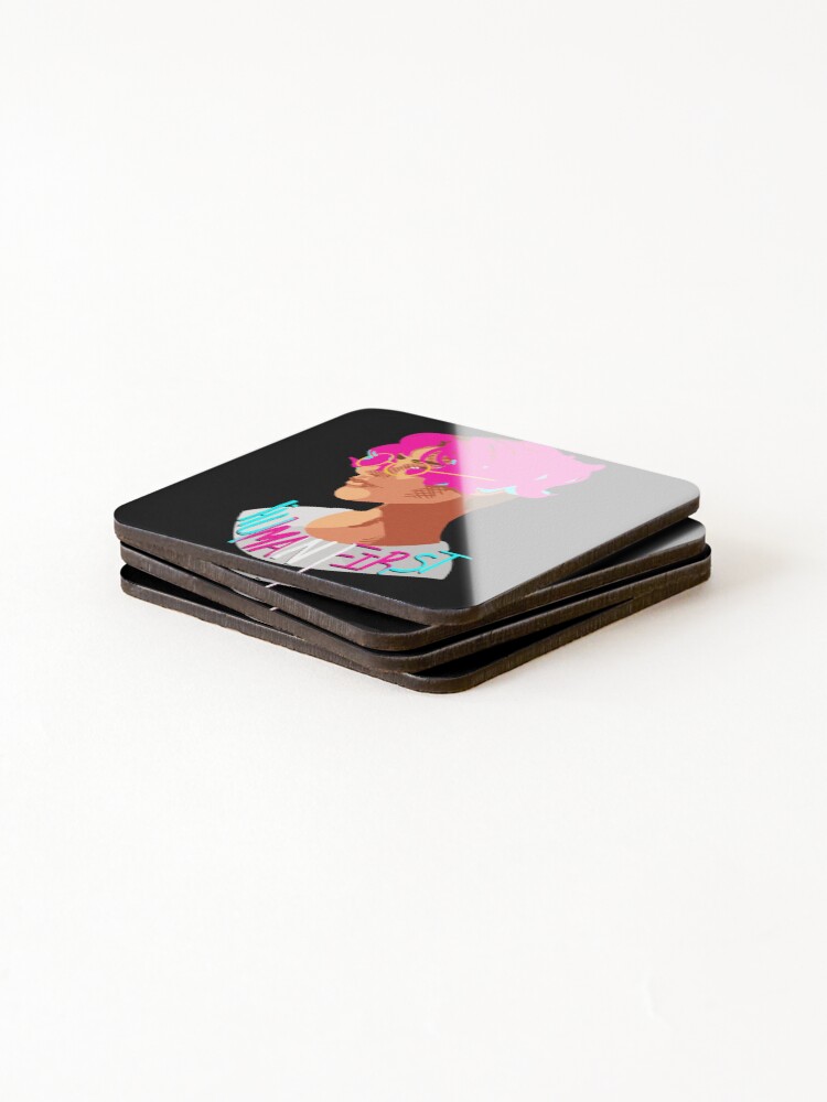 Thumbnail 4 of 5, Coasters (Set of 4), Human First designed and sold by ApolloDrawz.