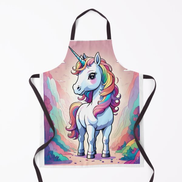 Item preview, Funny Cartoon Rainbow Unicorn designed and sold by cArtToonShop.