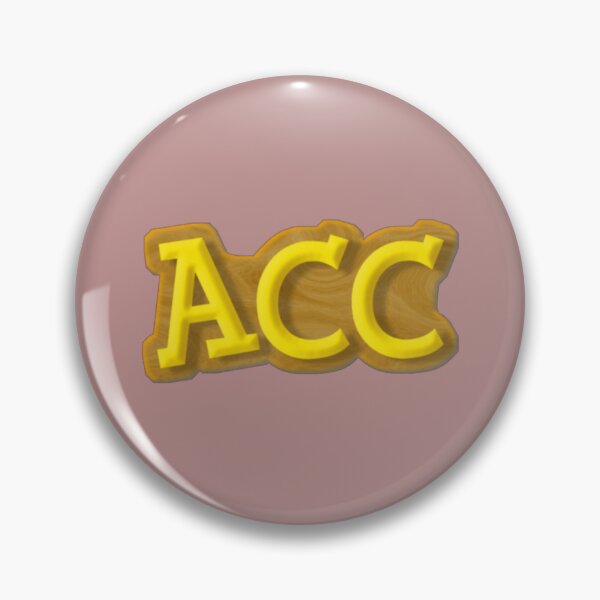 Artikelvorschau, Einfaches ACC-Logo – Dunkelrosa entworfen und verkauft von ACCommunity.