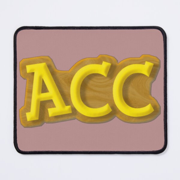 Artikelvorschau, Einfaches ACC-Logo – Dunkelrosa entworfen und verkauft von ACCommunity.
