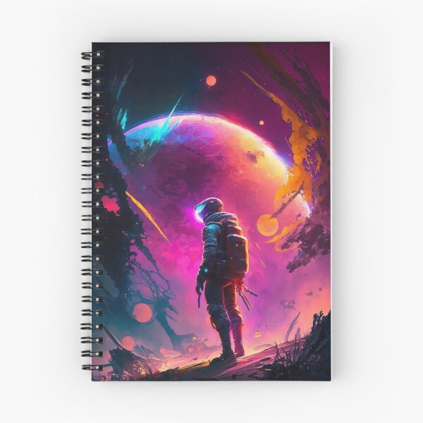 Item preview, Cyberpunk Astronaut in Apocalyptical Space designed and sold by artra-shop.