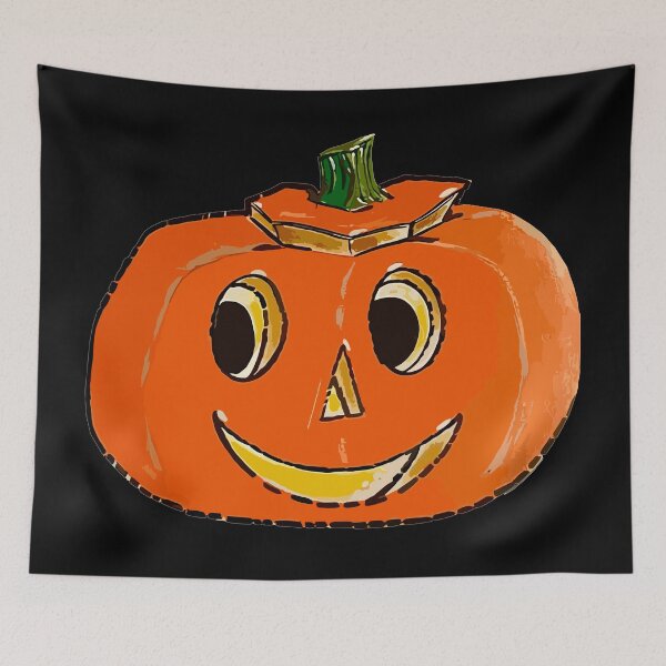 Item preview, Halloween - Jack O Lantern - Vintage 1953 designed and sold by blackink-design.