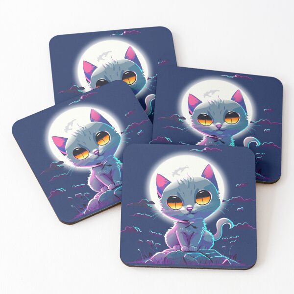 Item preview, mooncat designed and sold by BeluAges.