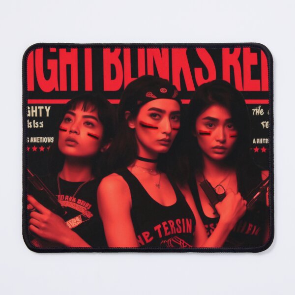 Item preview, Night Blinks Red (Debris) designed and sold by maniaku.